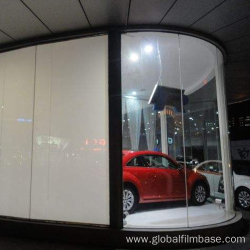 UV block smart glass film switchable